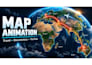 create custom ai 2d 3d map animation video travel route and documentary video